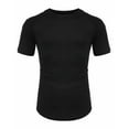 thumbnail image 3 of COOFANDY Mens Gym Workout Casual Short Sleeve Slim-Fitted T Shirt, 3 of 7