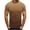 Gold, variant on WIZUTIZ Mens Tops, Summer Fashion Casual Men's Round Neck Printed T-shirt Top Summer Saving