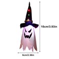 thumbnail image 2 of Light String Halloween Party Windsock Lamp Decoration String Light, Light Halloween Windsock Light 1pc, Colorful, Button Battery, 2 of 8