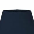 thumbnail image 3 of Kilaqueen Skirts for Women Double-Slit Zippered Solid Color Skirt with Built in Shorts Casual Office Work Business Skirts, 3 of 4