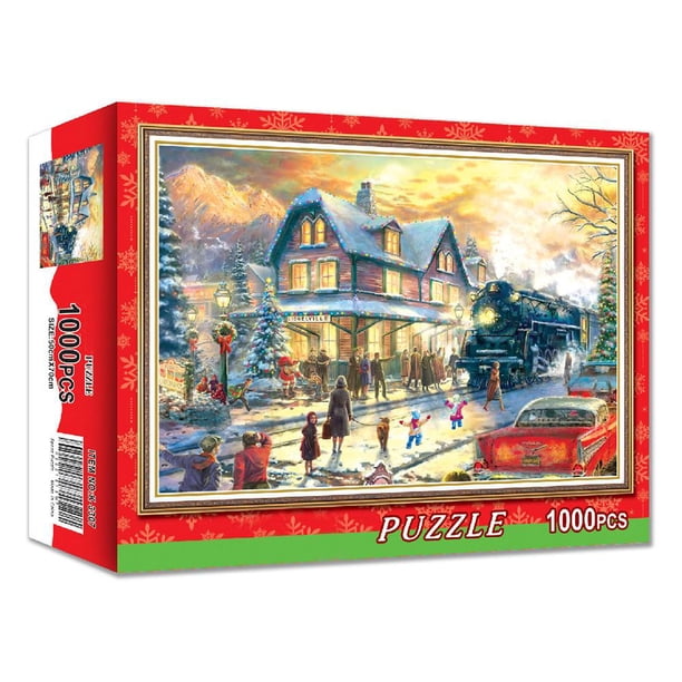 Para Adultos Y Niños Rompecabezas De Papel De Halloween Juguetes Intelectuales 1000 Piezas Cateissary HA046911-05