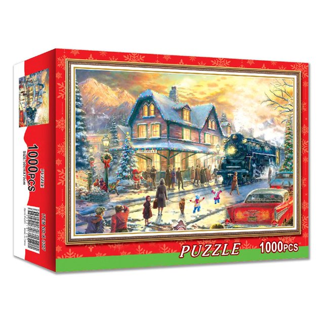 Para Adultos Y Niños Rompecabezas De Papel De Halloween Juguetes Intelectuales 1000 Piezas Cateissary HA046911-05