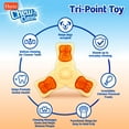 thumbnail image 6 of Hartz Chew 'n Clean Small Tri-Point Small Dog Chew Toy, Chicken Flavored for Moderate Chewers, 2 Pack, 6 of 8