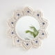 thumbnail image 5 of Espejo de pared colgante de macramé, decoración de guardería, espejo bohemio con borlas, espejos decorativos para dormitorio, sala de estar, baño,, 5 of 8