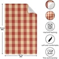 thumbnail image 3 of GZHJMY Vintage Plaid Checkered Kitchen Towel, Dish Towels Quick Drying Tea Towels Absorbent Hand Towels for Kitchen Sink Dinner Table 28 x 18 Inches, Set of 6, 3 of 7