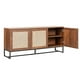 thumbnail image 3 of Credenza Mesa Bufetera 160x40cm Mundo In  Recibidor Akumal Nogal para Recamara Sala, Estancia, Oficina, 3 of 9