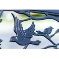 thumbnail image 3 of Banc de Jardin avec Oiseaux Noirs et BRANCHES, 3 of 3