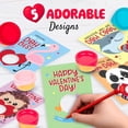thumbnail image 3 of Valentines Day Gifts for Kids -30 Pack Valentines Cards with Playdough for Toddlers Girls Boys Classroom Exchange, Valentines Playdoh Party Favors for Kids School, 3 of 6