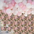 thumbnail image 2 of Arreglo floral de boda de seda 35 cm Decoración de pasillo de mesa en T Ramo de rosas realista Pieza central duradera Decoración romántica de lugar fácil de instalar, 2 of 4