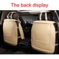thumbnail image 2 of Mistaha Car Seat Cover Universal Fit 3D Full Surround Embroidery Adjustable Front Seat Protector Beige Color - Standard Version, 2 of 5