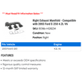 thumbnail image 2 of Right Exhaust Manifold - Compatible with 2003 Ford E-250 4.2L V6, 2 of 2