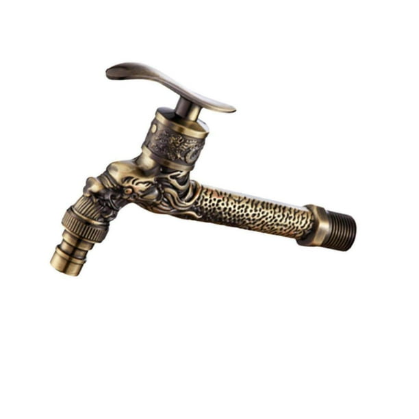 destyer Wall Mount Zinc Alloy Water Tap Outdoor Garden Spigot Kitchen