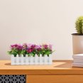 thumbnail image 3 of MLINS Artificial Flower Set for Decor with High Realism and Durability Multi Color Wood Plastic 6 Pieces, 3 of 7