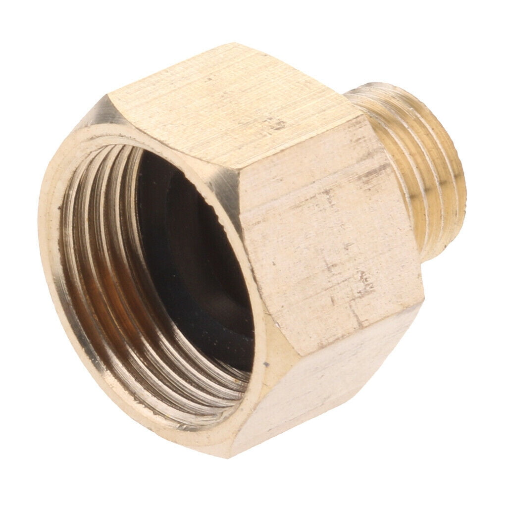 PWO Pressure Washer Adapter - M22-15mm X 1/4" Male NPT For Sun Joe, Blue Clean