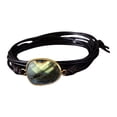 thumbnail image 1 of Brazalete de Pulsera de Cuerda para Niño y Niña Hugo Pulsera Vintage de Piedra Brillante Ajustable Marrón, 1 of 10