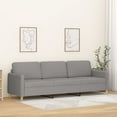 thumbnail image 2 of vidaXL Sofa Chair Living Room Accent Upholstered Chair with Armrest Fabric, 2 of 77