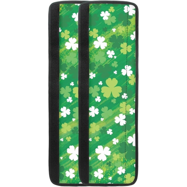 NETILGEN St.Patrick's Day Fridge Handle Cover 2 Pieces Refrigerator Door Protector for Home,Kitchen Appliance Handles Sleeve Protector,Oven Door Handle Covers Fits Standard Size,Green