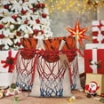 thumbnail image 6 of Pofeuu Basketball Shot Print Burlap Bags with Drawstrings Drawstring Gift Bags Pouch Bag for Thankgiving Birthday Party Gift Wrapping Treats and Party Favors-Small, 6 of 9