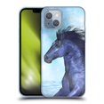 thumbnail image 1 of Head Case Designs Officially Licensed Simone Gatterwe Horses Wild Soft Gel Case Compatible with Apple iPhone 14, 1 of 7