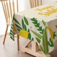 thumbnail image 4 of Sukkot Tablecloth Sukkah Decoration Etrog Lulav Jewish Holiday Supplies Rectangular Kitchen Dining Room Home Table Cloth (60" x 84"), 4 of 5