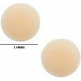 thumbnail image 2 of Ice Queen Skin Invisible Reusable Silicone Nipztix - Nude O/s, 2 of 2