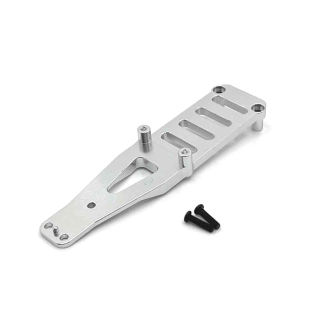 Kit De Chasis De ActualizacióN De Segundo Piso Para Coche RC Para 1/12 124006 12423 12427 12428 Pro RC Car Upgrade Parts Plata