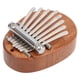 thumbnail image 5 of Kit de piano de pulgar Kalimba de 8 teclas, mini colgante de madera maciza, juguete, regalo de cumpleaños, instrumento musical, 5 of 14