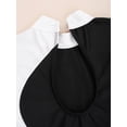 thumbnail image 7 of iiniim Gymnastics Leotards for Girls One-piece Long Sleeve Sparkle Bodysuit Athletic Ballet Dance Skating Traning Dancewear White 6, 7 of 7