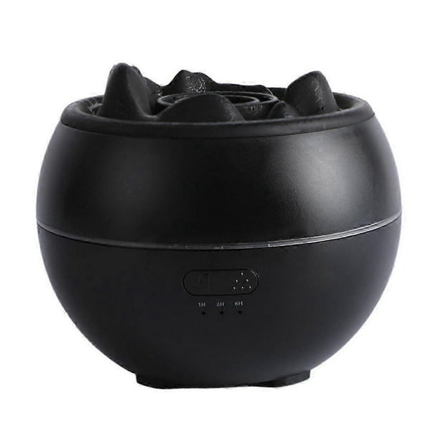 Simulated Volcano Lava LED Light Humidifier USB Noiseless Essential Oil Diffuser Night Light Mistin