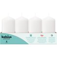 thumbnail image 3 of Bolsius 2 X 4" White Pillar Candles Set Of 20 - Unscented Long Burning Dripless Smokeless Candles for Wedding Spa Home Party Decor, 3 of 8