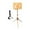 with phone clip, variant on colcolo Wooden Music Stand for Sheet Music Adjustable Height for Lectern Guitar Band with phone clip