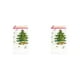thumbnail image 1 of Injueey Mantel desechable de Navidad, mantel Rectangular con estampado de dibujos animados de PVC, suministros de decoración de ambiente para fiesta de árbol de Navidad 2piezas Injueey CBP016414, 1 of 5