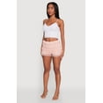 thumbnail image 3 of Womens Iris Tiered Lace High Waisted Mesh Shorts, 3 of 5