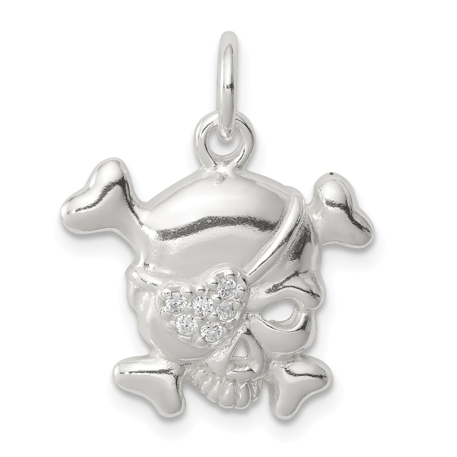 Rose Gold-plated Silver 19mm Dragon Pendant