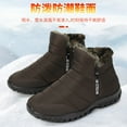 thumbnail image 6 of Men'S Winter Boots with Double Zipper Closure - Slip-Resistant Rubber outsole, Warm Ankle boots for Cold Weather, Elderly & Middle-Aged - Brown Boots for Everyday & Formal Use - Easy On/Off Winter, 6 of 9