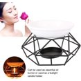 thumbnail image 4 of Wax Melt Warmer Oil Candle Oil Incense Scented Oil Essential Oils Geometric Oil Essential Iron Rack Container for Home Office Restaurants, 4 of 8