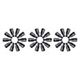 thumbnail image 2 of Jumpingount 10 piezas de acrílico Nail Art Soak Off Clip Cap Nail Polish Remover Wrap Accesorios de manicura, púrpura Type7 NO7 Jumpingount CBP119463, 2 of 6