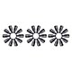 thumbnail image 5 of Minnieouse 10 piezas de acrílico Nail Art Soak Off Clip Cap Nail Polish Remover Wrap Accesorios de manicura, púrpura Type7 NO7 Minnieouse CBP119463, 5 of 6