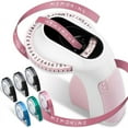 thumbnail image 1 of Embossing Label Maker E975 3D Embossing Label Printer Machine with 6 Rolls Emboss Tapes, Handheld Embosser, Pink, 1 of 7