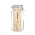 thumbnail image 1 of EIMELI Transparent Round Glass Snap Storage Jar Household Kitchen Sealed Jar Grain Storage Box Tea Tin Multi-purpose Containe, 1 of 3