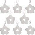 thumbnail image 1 of Poids de Nappe en Acier Inoxydable, 8 Pcs Poids de Nappe avec Clips Support de Nappe Extérieur Pendentifs pour Pique-Nique, 1 of 5