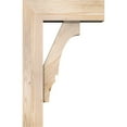 thumbnail image 3 of Ekena Millwork 7 1/2"W x 22"D x 34"H Balboa Block Smooth Bracket w/ Offset Brace, Douglas Fir, 3 of 25