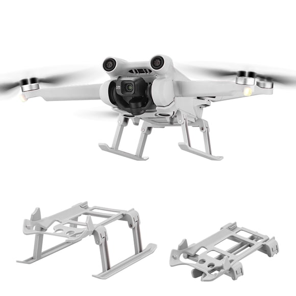 HUASHENG Protège-Jambes de Train d'Atterrissage Extensions Protecteur Compatible avec Drone DJI 3 Pro