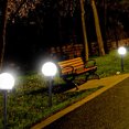thumbnail image 4 of traje de lámpara solar 2 uds bombilla redonda de energía solar Led luz alimentada lámpara de césped de jardín al aire libre Control de luz inducción ignífugo e impermeable Maboto traje de lámpara solar, 4 of 7