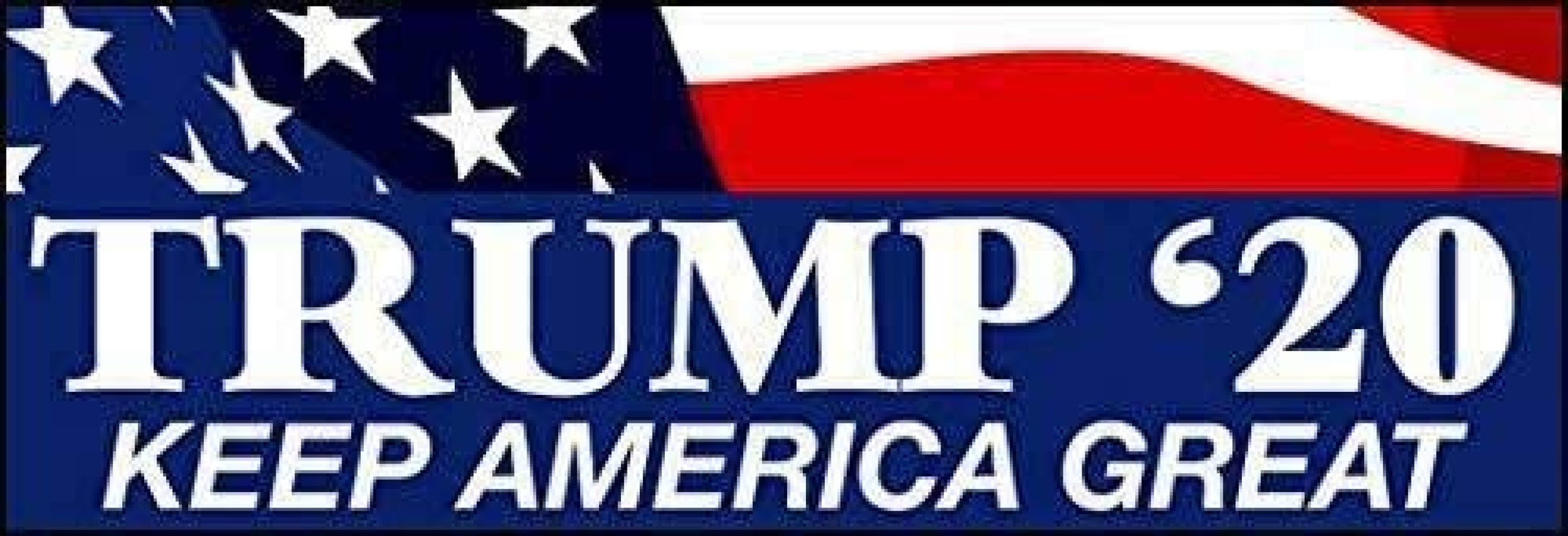 100 TRUMP 2020 MAGA KAG Keep America Great Again bumper stickers Made In USA 