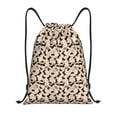 thumbnail image 1 of Saiise Dachshund Pattern Sports Drawstring Backpack - String Swim Gym Bag with Wet Proof Pocket for Women&Men-Small, 1 of 6