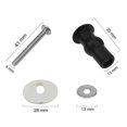 thumbnail image 4 of 4pcs Toilet Lid Fixed Top Fixed Two Pairs Hinges Blind Hole Fittings, 4 of 7