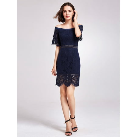 Ever Pretty Alisa Pan Women S Sexy Semi Formal Off Shoulder