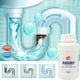 thumbnail image 1 of Fiudx Ofertas relámpago Desodorante para draga de tuberías, para draga de tuberías en cocina, baño, etc., agente de oxígeno activo para inodoro (200g), 1 of 7