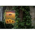thumbnail image 2 of Sunflower Field Garden Flags Double Sided Floral Yellow Flower Green Leaf At Sunset Yard Flag Burlap Banners Home Decorative Outdoor Villa, 2 of 10
